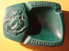 cendrier compagnie de navigation des MESSAGERIES MARITIMES