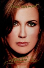 Autographe original de l'actrice NATACHA AMAL