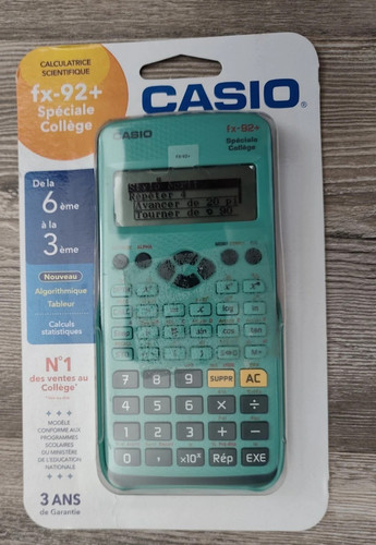 Casio 92 spéciale - casio,
