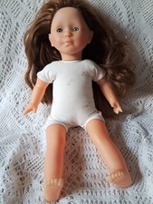 jolie poupée corolle nue 42  cm  1992  cheveux tres longs roux yeux bleus