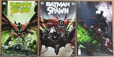 3 COMICS BATMAN SPAWN N° 1 Variant cover MATTINA PLASCENCIA CAPULLO  McFARLANE