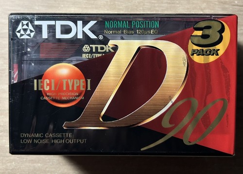 Tdk audio cassettes new - d,