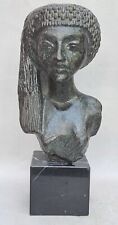 BEAU BUSTE STATUE PRINCESSE MAKÉTATON FILLE PHARAON AKHENATON - NEFERTITI EGYPTE