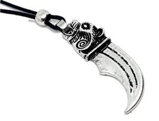 Collier griffe ours pendentif