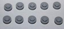 Lego 10 MdStone Plate Round