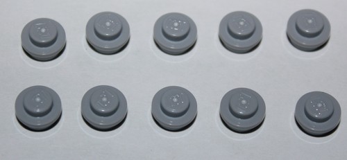 Lego mdstone plate - lego, round