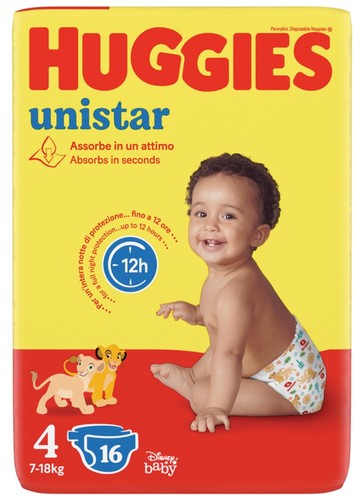 Huggies unistar kg 16 - 4,
