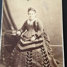 PHOTO ANCIENNE XIXè Femme