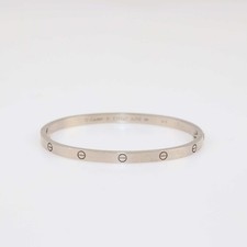 Bracelet Cartier en or blanc