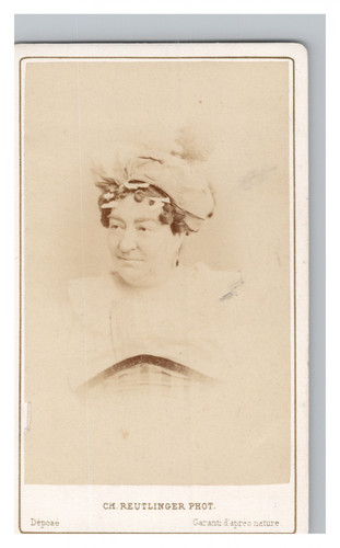Cdv reutlinger portrait - ch., reutlinger,