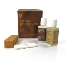 Coffret d'entretien professionnel pour canapé / fauteuil en cuir naturel
