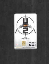 RARE / TELEPHONE CARD - U2 /