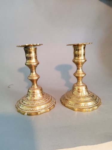 Paire bougeoirs toilette - paire,