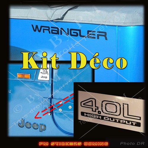 Kit déco triples stickers - kit,