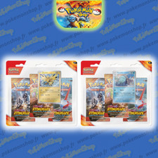 Pokémon EV08 Etincelles Déferlantes LOT de 2 Tripacks Scellé Fr