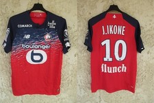 Maillot LILLE LOSC 2020 porté Jonathan ICONE n°10 NEW BALANCE match worn shirt