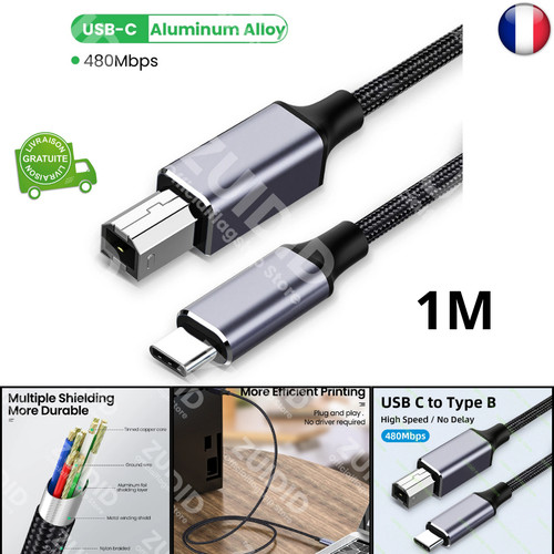 Câble usb type - câble,