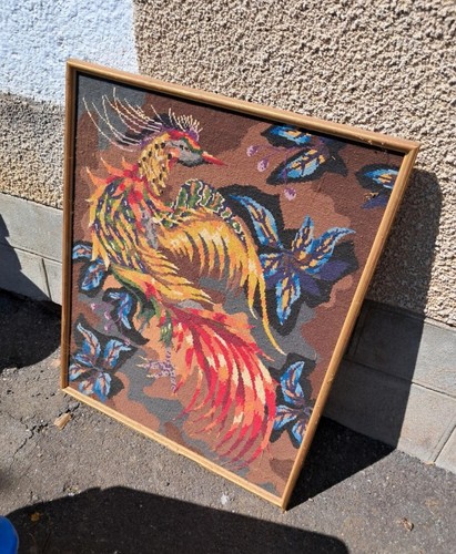 Tableau canevas oiseau de - tableau,