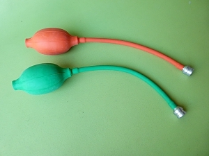 Poire gonflage rapide - , verte