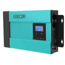 EDECOA Convertisseur de tension à Onde Sinusoïdale Pure 24V 220V 2400W Onduleur