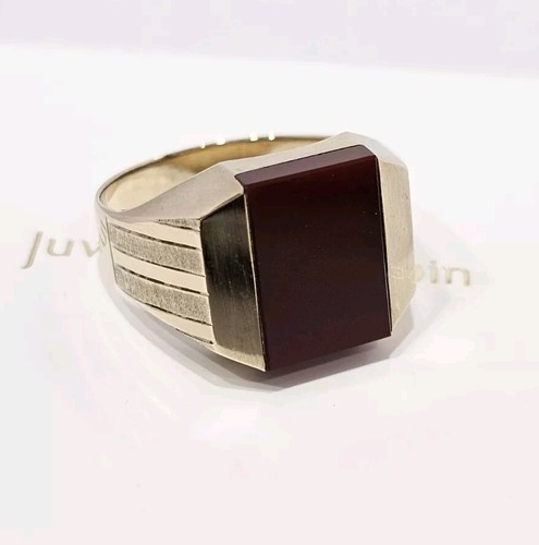 Bague chevalière jaune - en,