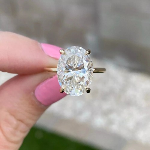 Bague solitaire or - en, jaune