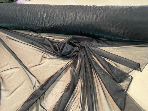 Tissu tulle noir art - tissu,