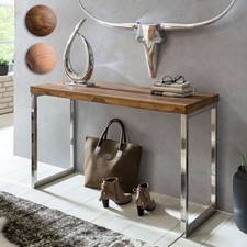 FineBuy Table console Bois