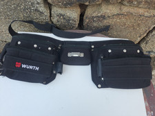 Würth Sac outils banane à cinq grands compartiments de rangement Cuir