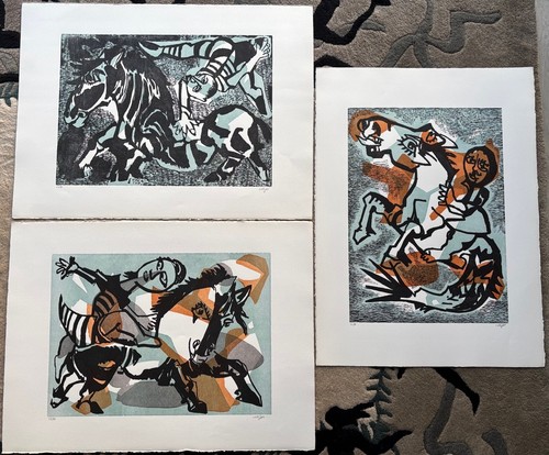 Lorjou bernard lithographies - lorjou,