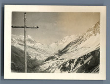 France, Croix de bois dans la Pointe de Sales, lieu-dit La Mottaz  Vintage silve