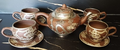 Ancien service thé - ancien, en