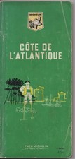 GUIDE VERT PNEU MICHELIN   COTE DE L'ATLANTIQUE  3ème EDITON 1967