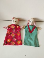 Marionnettes A Mains Anciennes- Animaux 