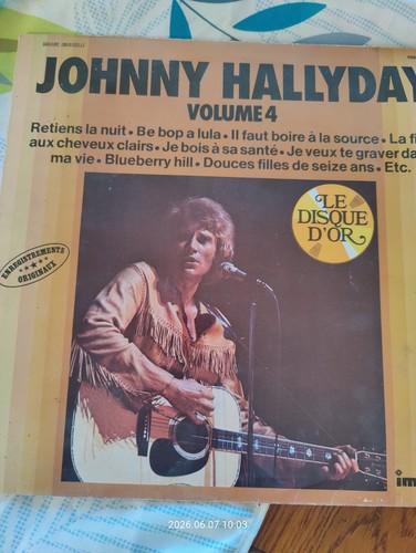 Vinyle tours johnny - 33,