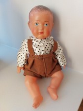 Ancien baigneur SNF Jacky 25 1/2 25 Cm Yeux Peints 