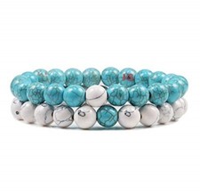 Perles de pierre magnétiques