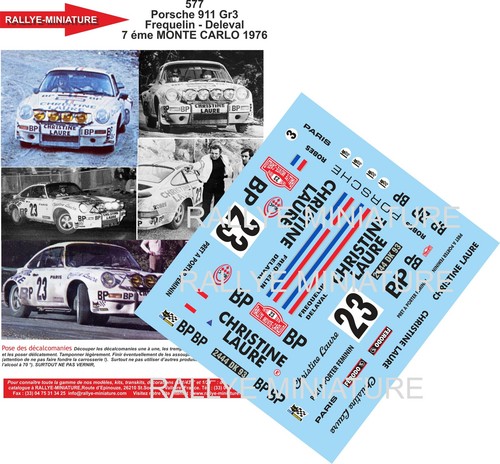Decals ref 0577 porsche - decals,