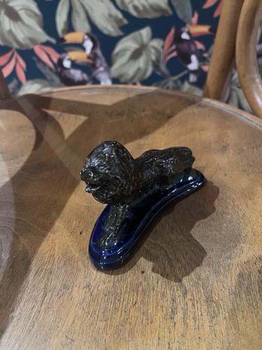 Ancien lion poterie - lion,