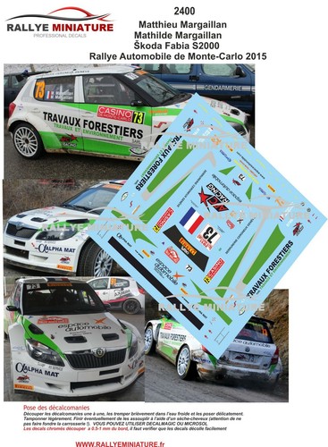 Decals ref 2400 skoda - 2400,