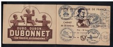 ✈ Carnet Dubonnet avec 10