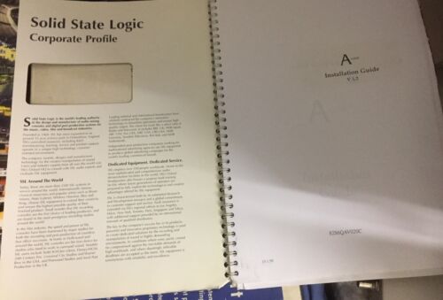 Mixer solid state logic - mixer,