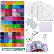 Perles Fusibles 72 Couleurs 2.6Mm, Kit Complet De Perles Hama Pour Adultes, Joue