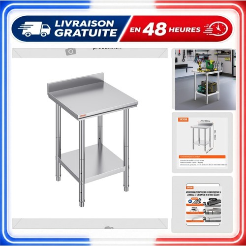 Table travail cuisine inox - de,