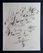 Jean BAZAINE 1958 Lithographie