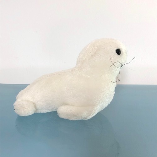 Petite peluche phoque blanc - , 15