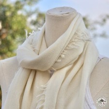 Tissés à la Main Écharpe en Cachemire " Ghandruk (घान्द्रुक)" Étole