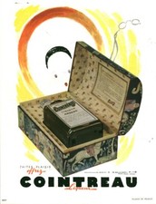 Publicité ancienne liqueur Cointreau Jean A Mercier 1950 issue de  magazine 