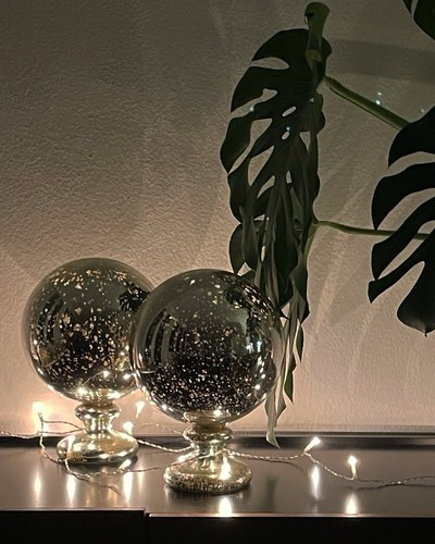 Paire boule sphere porte - boule,