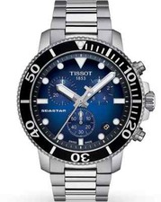 MONTRE CHRONO HOMME TISSOT T-SPORT SEASTAR 1000 T120.417.11.041.01 NEUVE 5 AN...